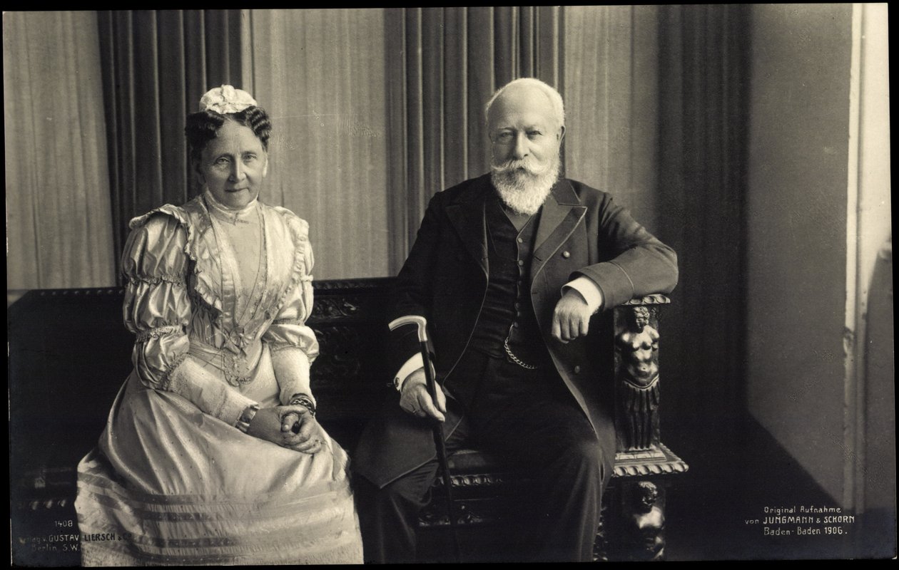 Großherzogin Luise von Baden, Friedrich I., Liersch von Photographer German