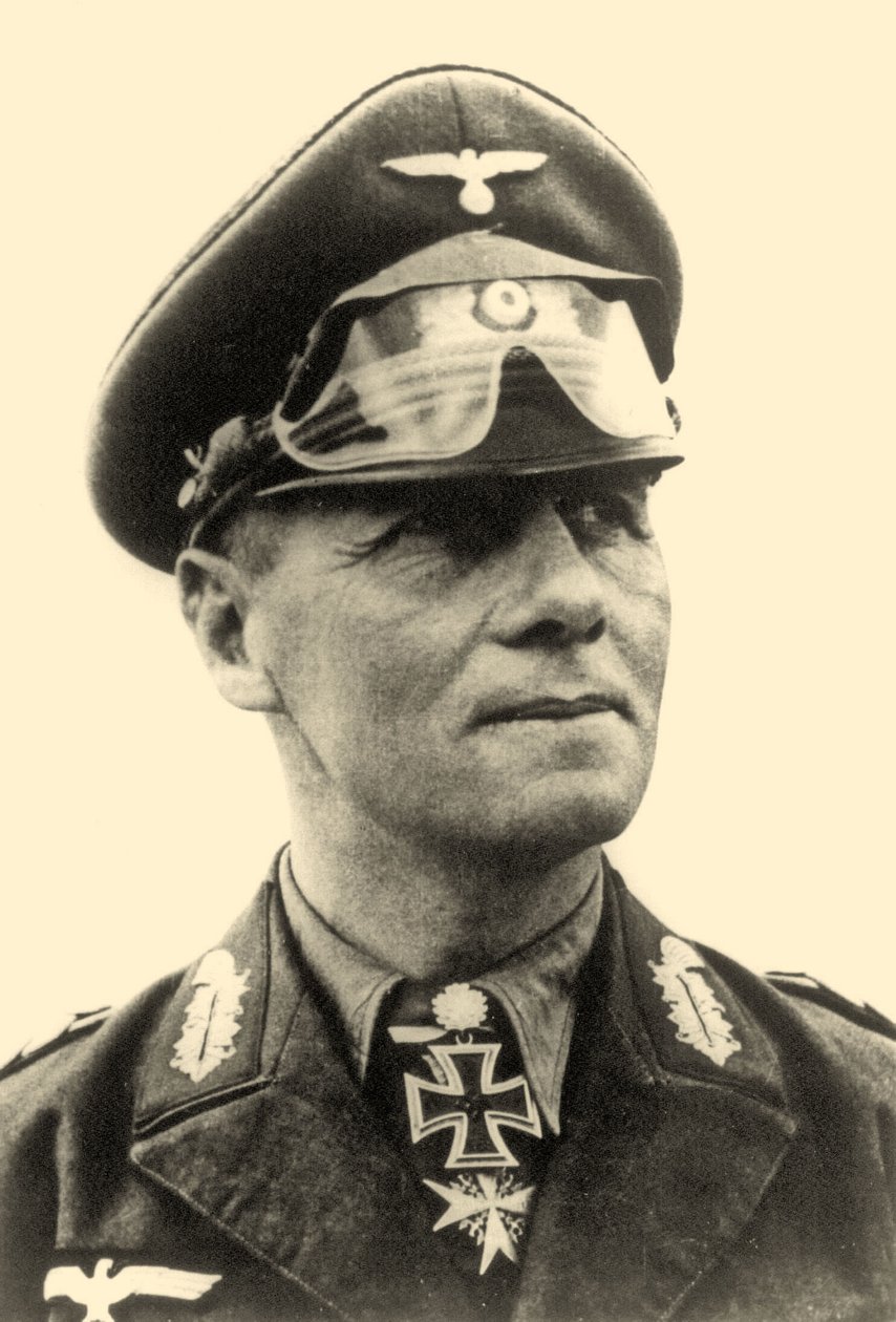 Porträt von General Erwin Rommel ca. 1942 von Photographer German