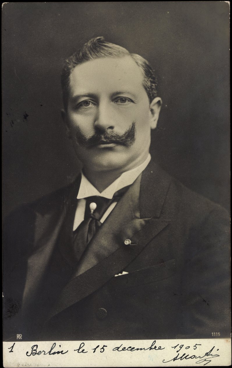 Junger Kaiser Wilhelm II, Porträt, Schnurrbart, RPH von Photographer German