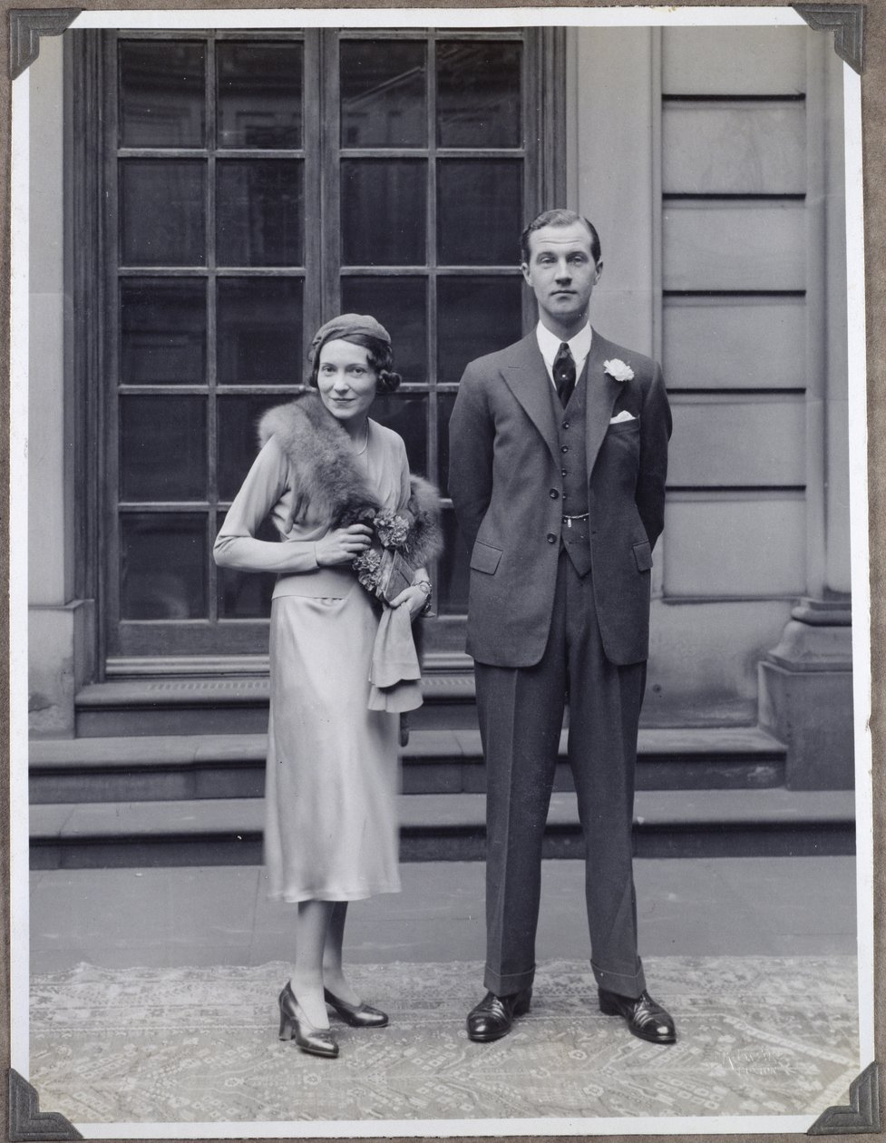 Lord Charles Cavendish und Adele Astaire an ihrem Hochzeitstag von Blaise Nicolas Le Sueur