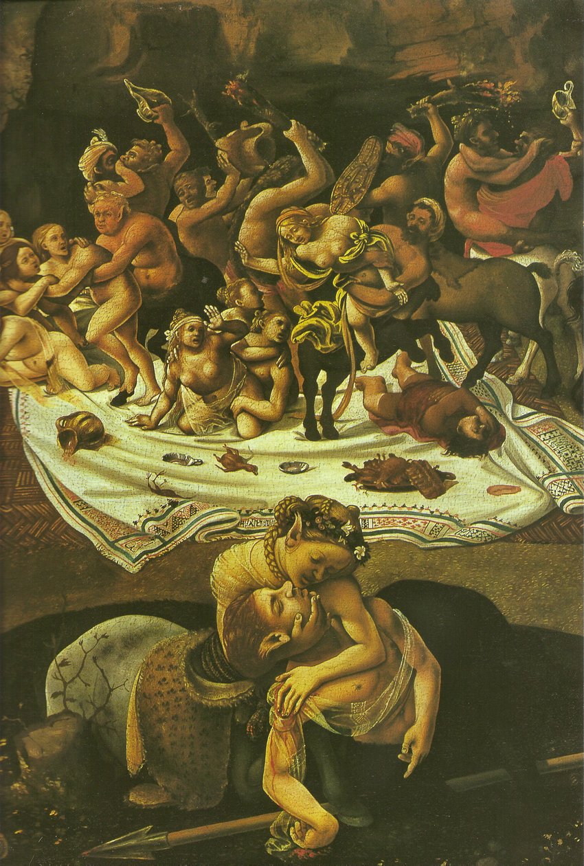 Kampf der Lapithen und Kentauren von Piero di Cosimo