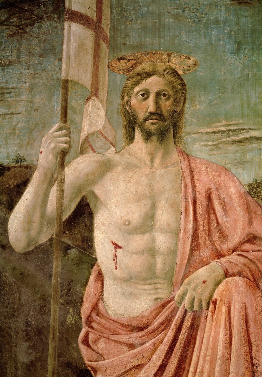Christus auferstanden von Piero della Francesca