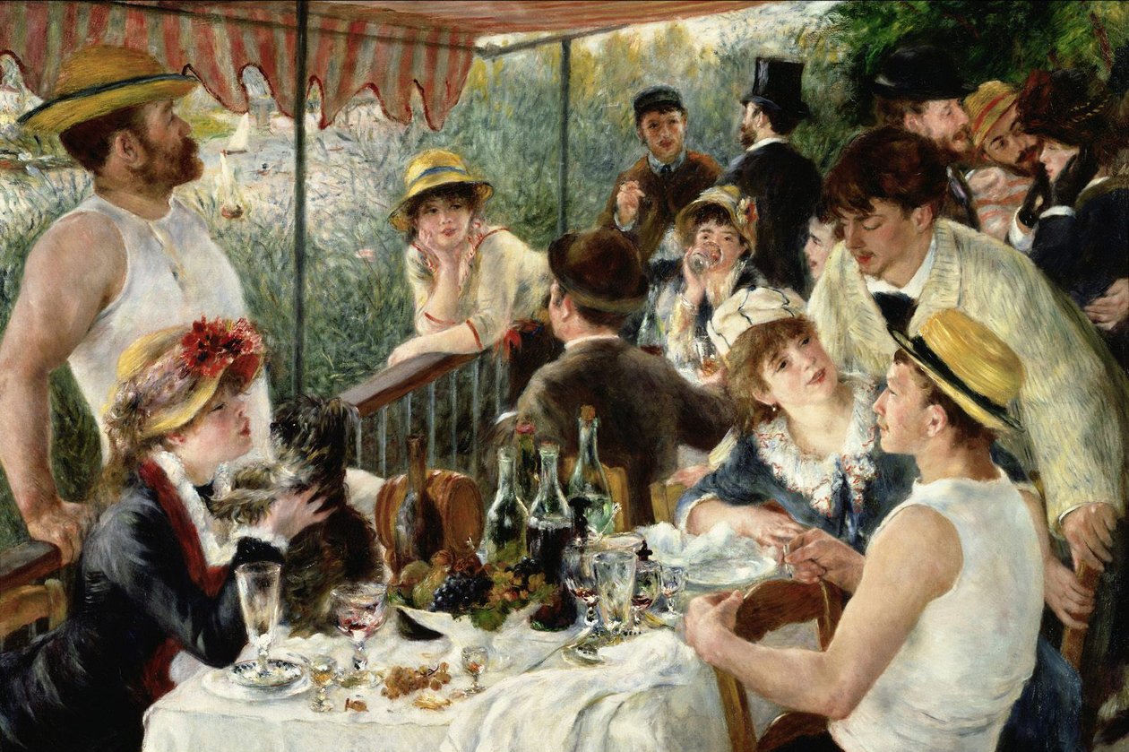 Das Frühstück der Ruderer von Pierre Auguste Renoir