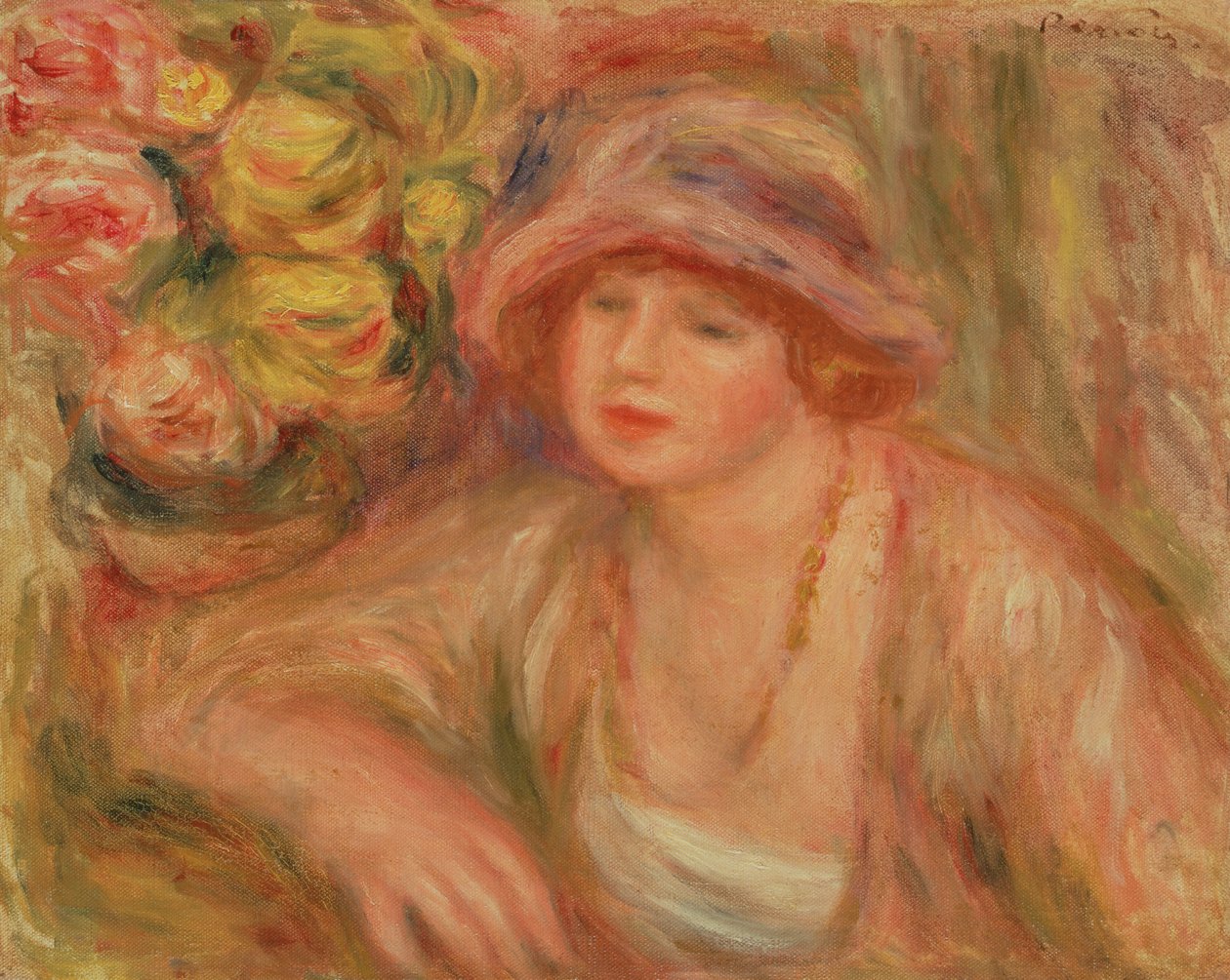 Madame Jean Renoir, 1918 von Pierre Auguste Renoir
