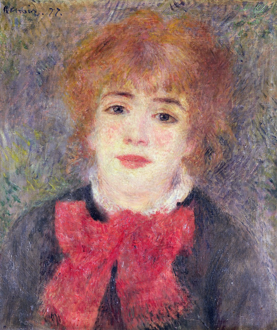 Porträt von Jeanne Samary (1857-90), 1877 von Pierre Auguste Renoir