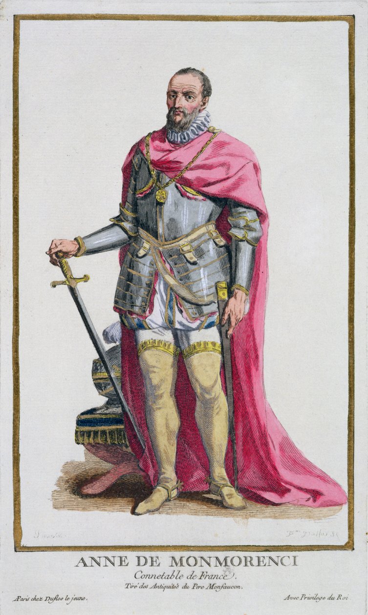 Anne de Montmorency (1493-1567) Konstabler von Frankreich aus 