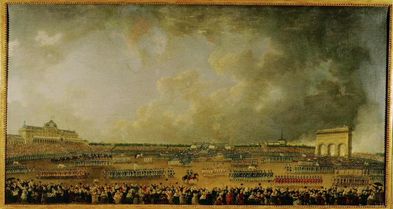 Feier der Föderation auf dem Marsfeld von Pierre Antoine (attr. to) Demachy