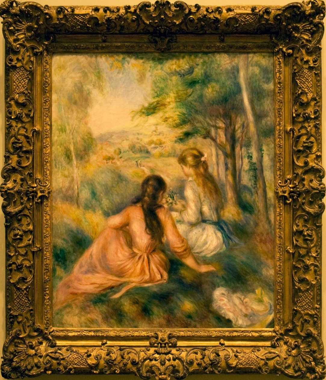 Auf der Wiese von Pierre-Auguste Renoir
