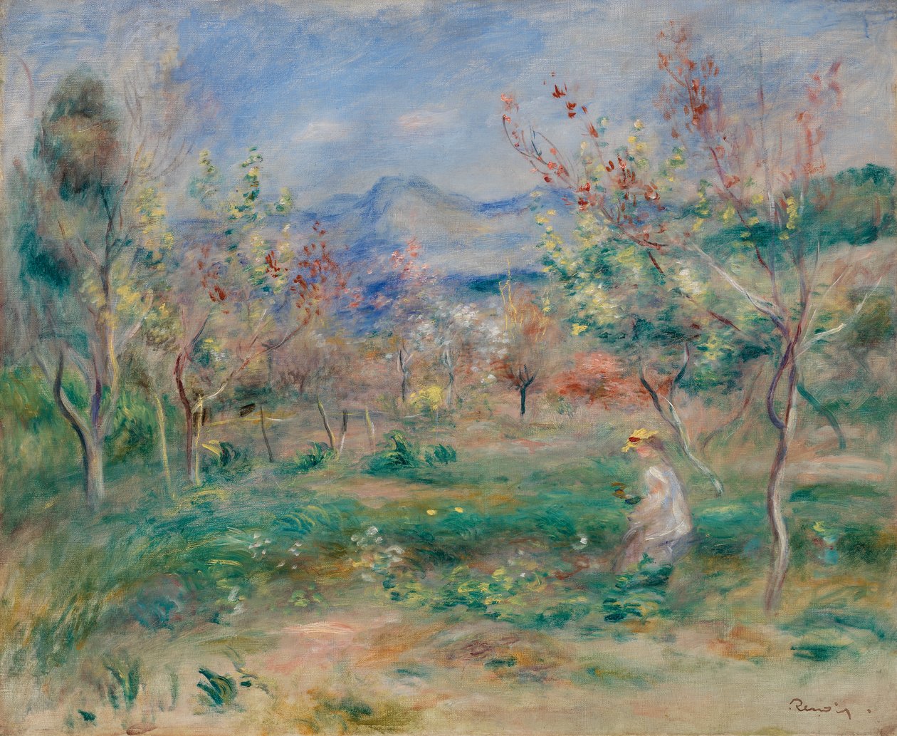 Landschaft von Pierre-Auguste Renoir