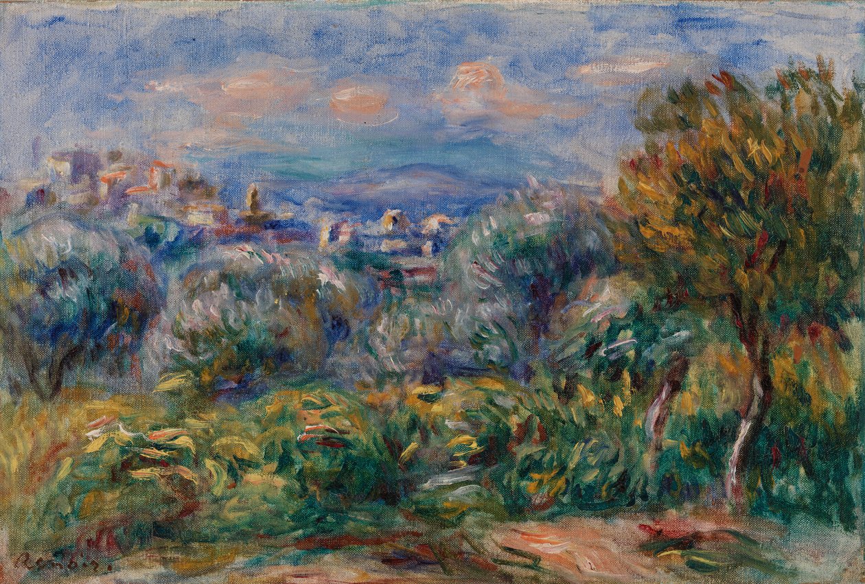 Landschaft von Pierre-Auguste Renoir