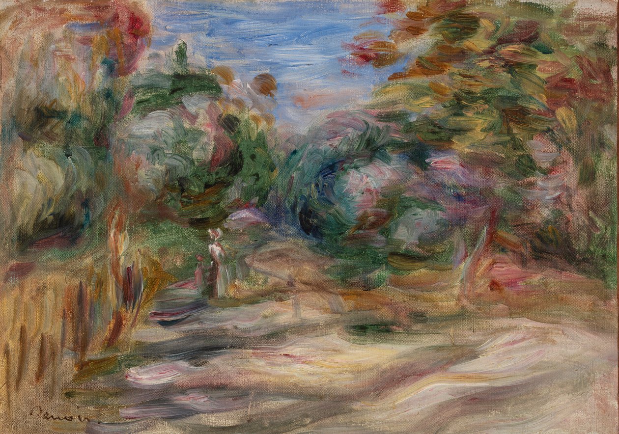 Landschaft von Pierre-Auguste Renoir