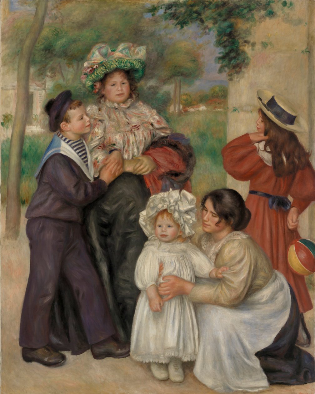 Die Familie des Künstlers von Pierre-Auguste Renoir