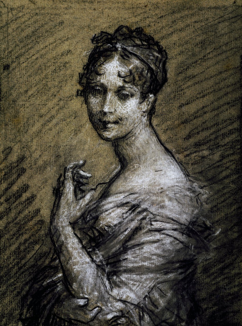 Porträt von Josephine Bonaparte und Josephine de Beauharnais (Les Trois-Ilets) von Pierre-Paul Prud
