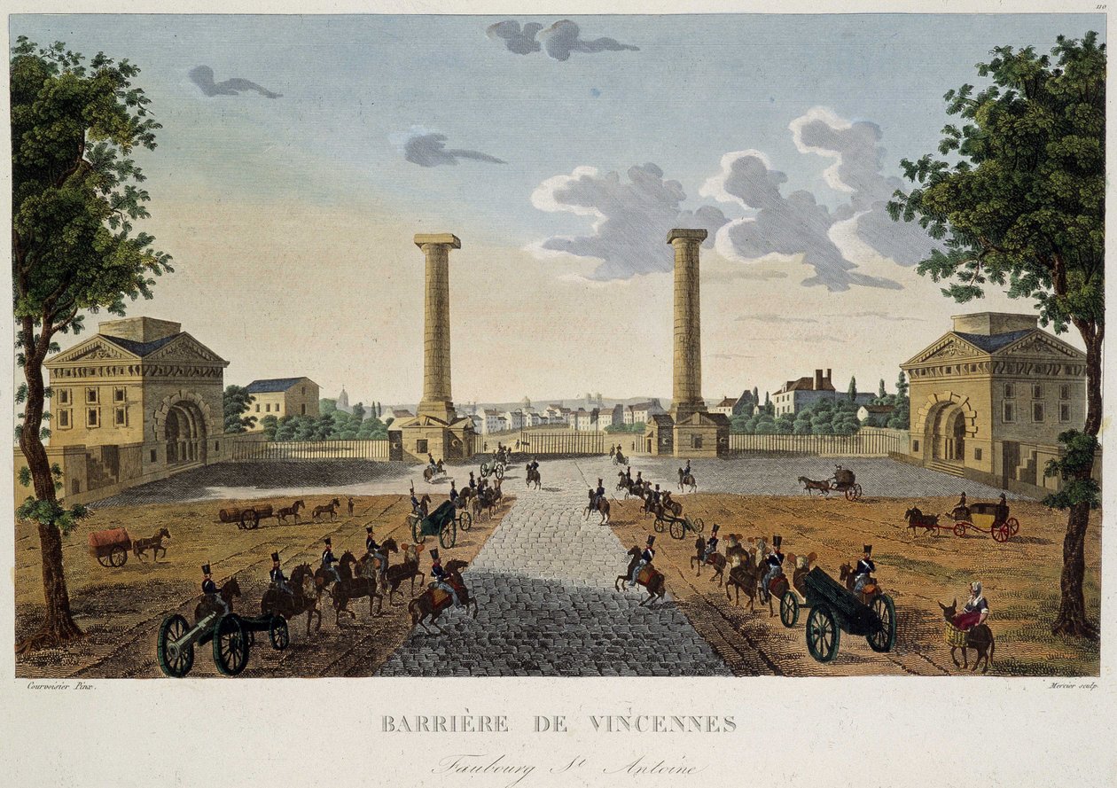Barrieren von Vincennes von Courvoisier von Pierre (after) Courvoisier
