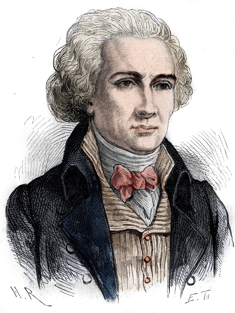 Porträt von Jean Etienne Marie Portalis. Französischer Jurist und Politiker (1746-1807) nach einem Gemälde von Pierre Gautherot von Pierre (after) Gautherot