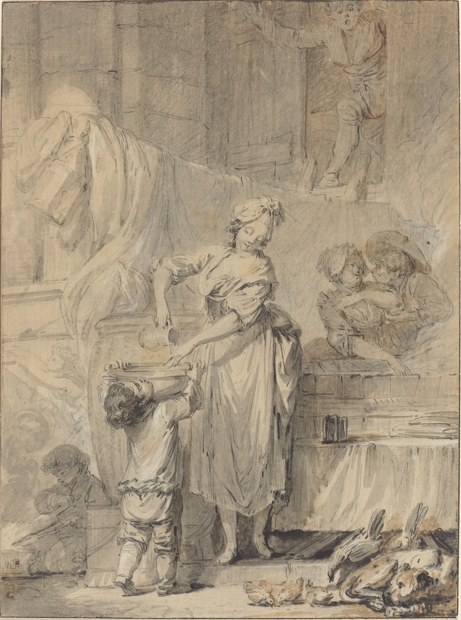 Freundliche Martine von Pierre Antoine Baudouin