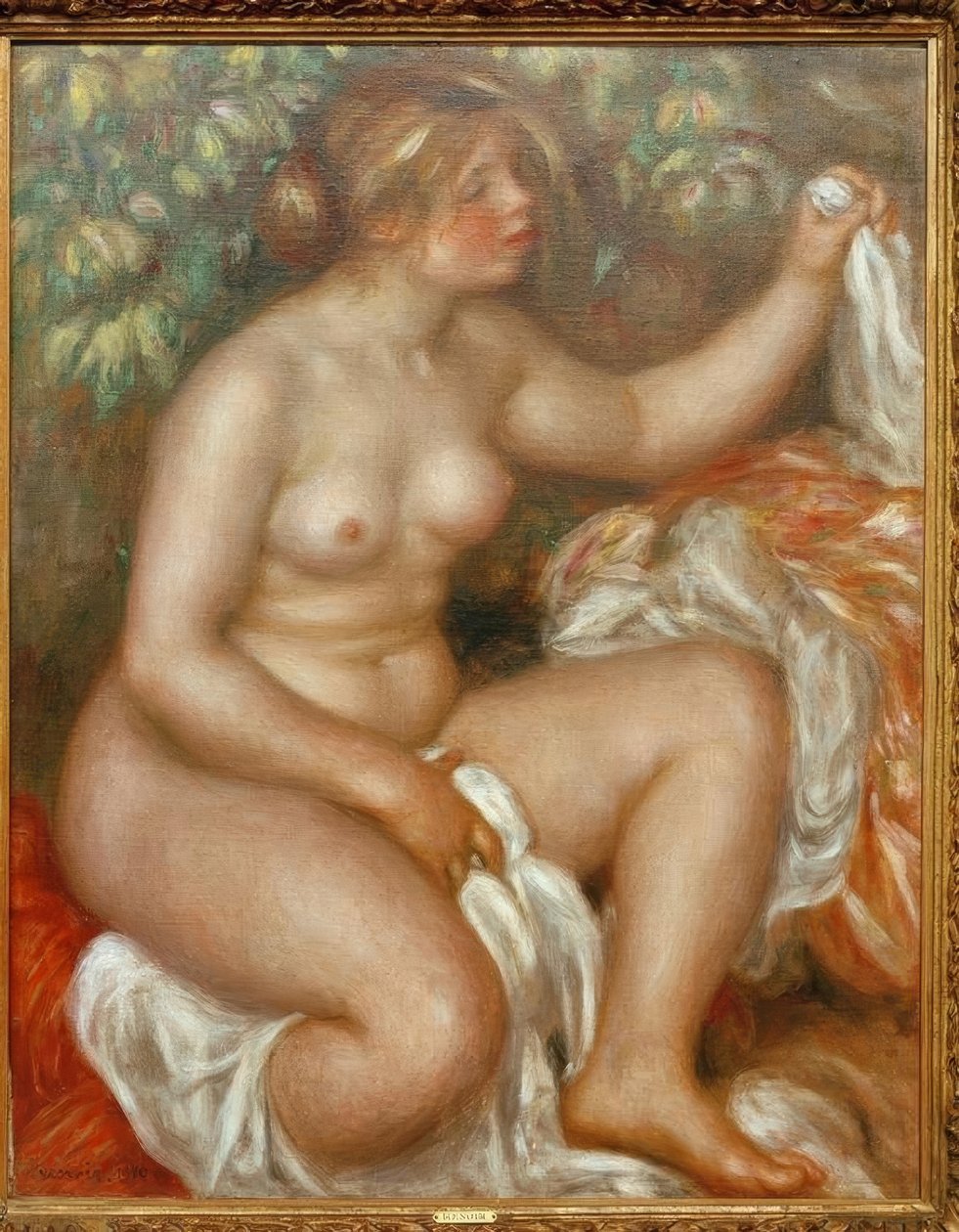 Nach dem Bad von Pierre-Auguste Renoir
