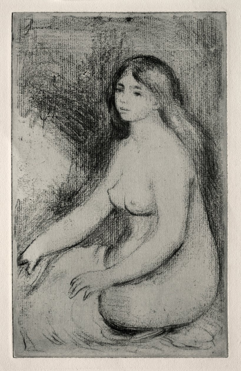 Sitzende Badende, ca. 1905 von Pierre Auguste Renoir