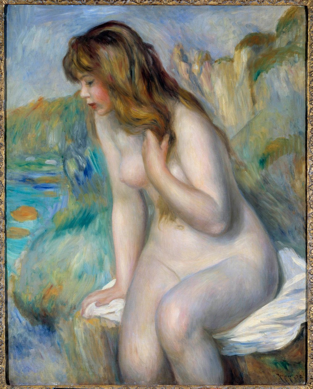 Badende von Pierre-Auguste Renoir