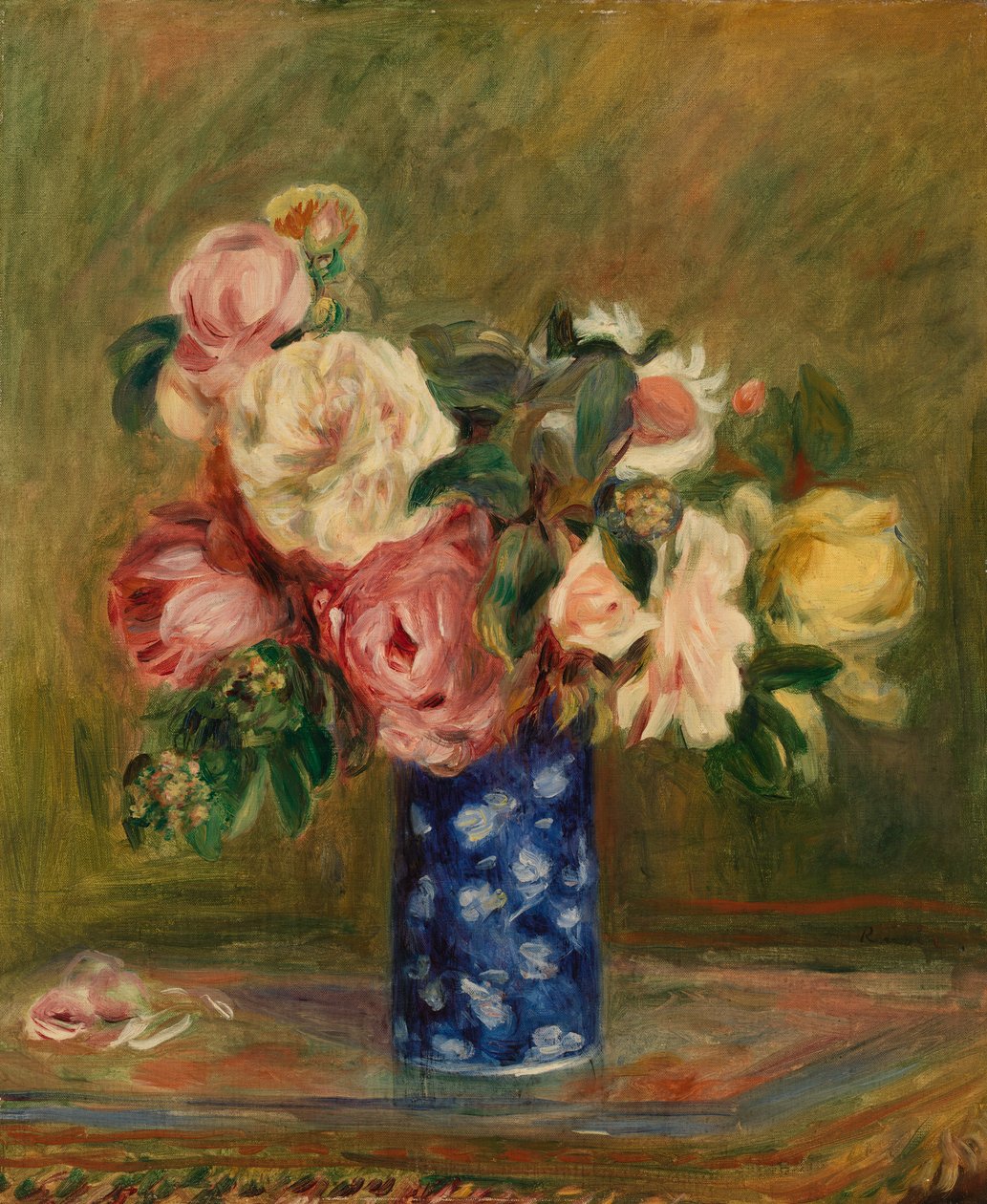 Rosenstrauß (Le Bouquet de roses) von Pierre Auguste Renoir