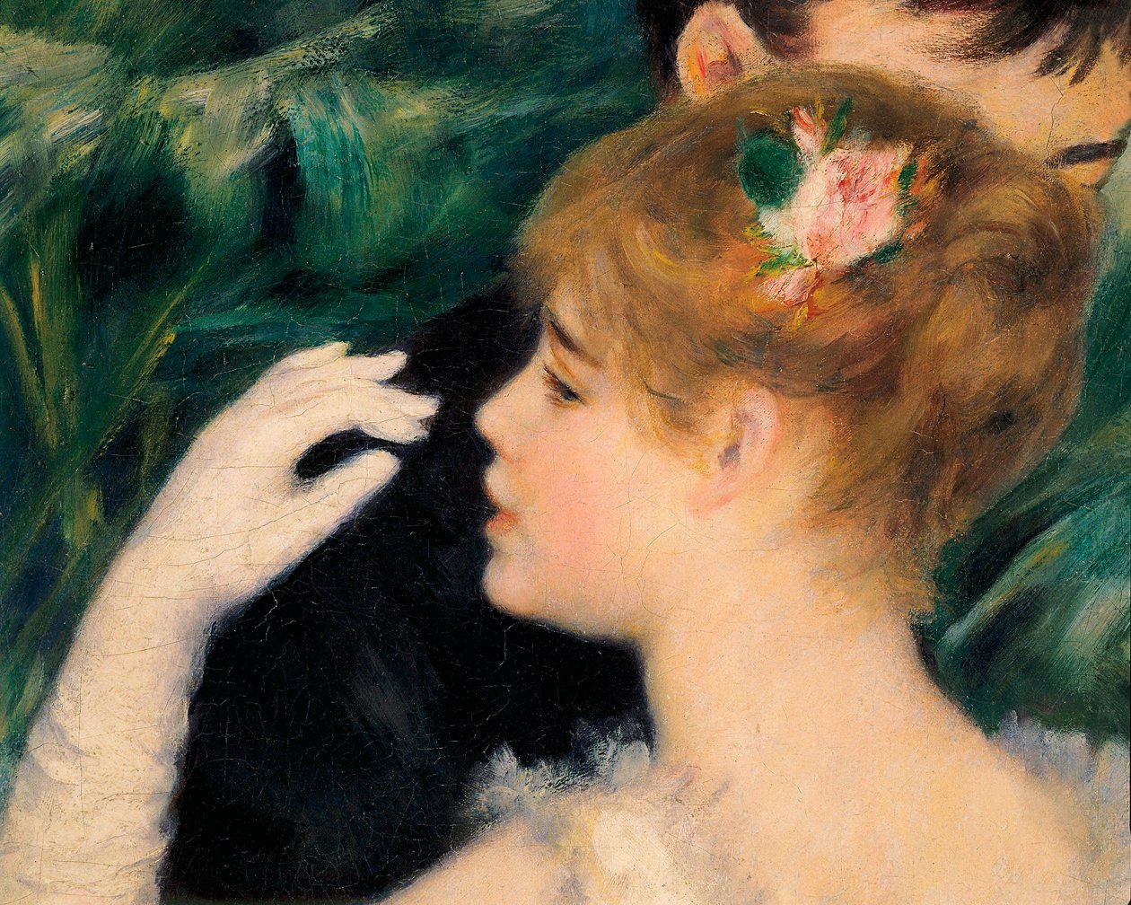 Tanz in der Stadt (Detail) von Pierre Auguste Renoir