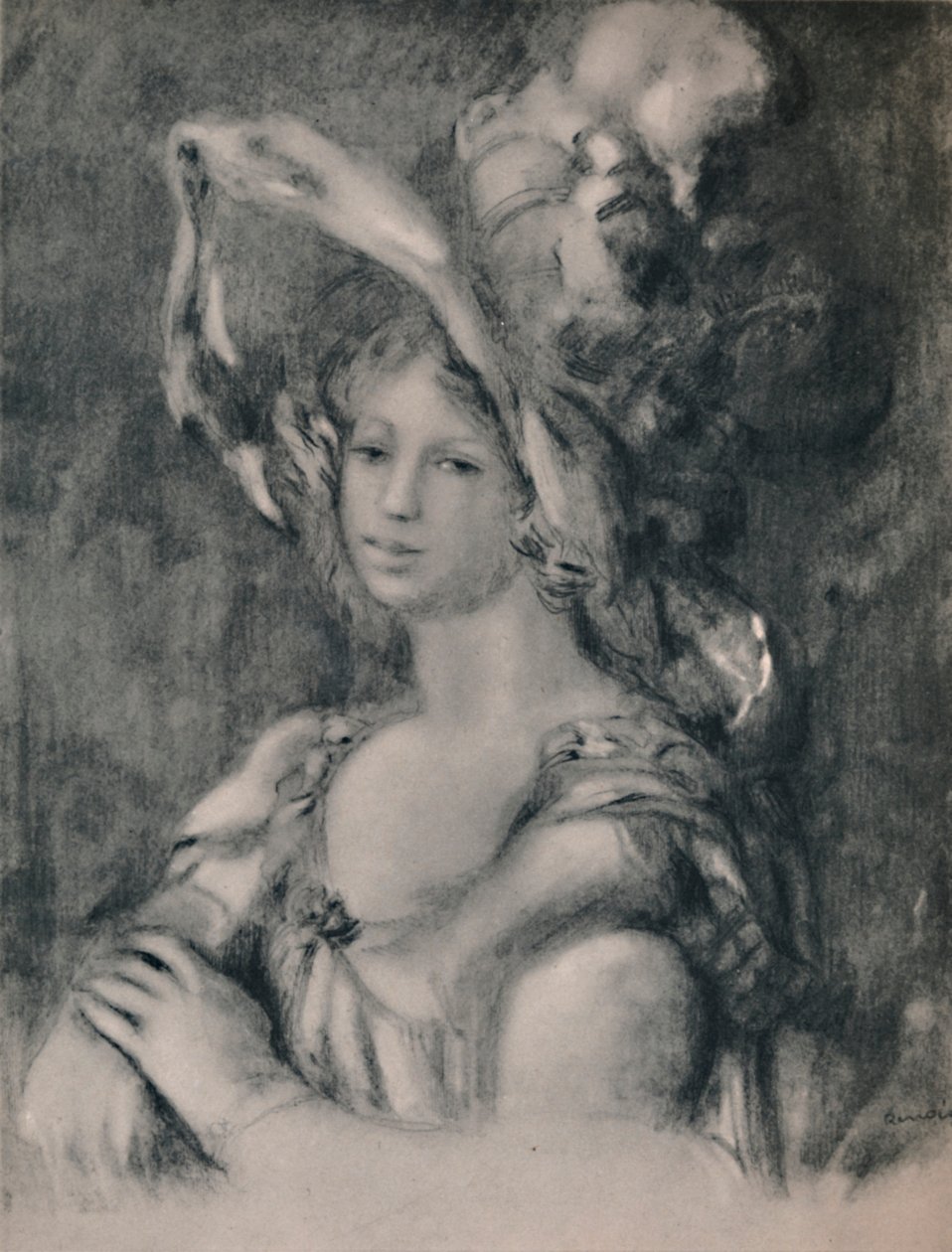 Halbporträt von Dieterle, ca. 1899, 1946 von Pierre Auguste Renoir