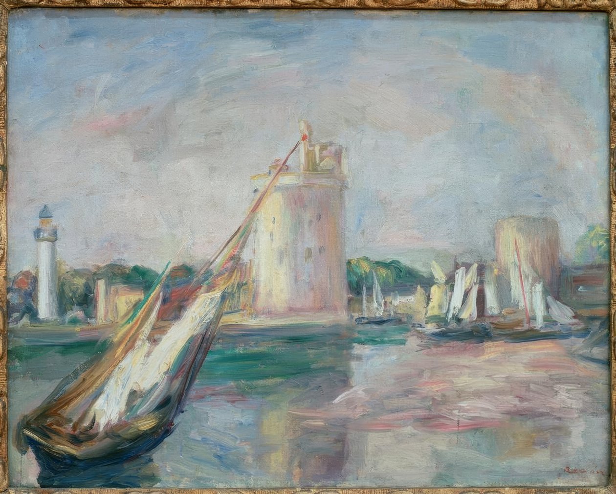 Der Hafen von La Rochelle von Pierre Auguste Renoir