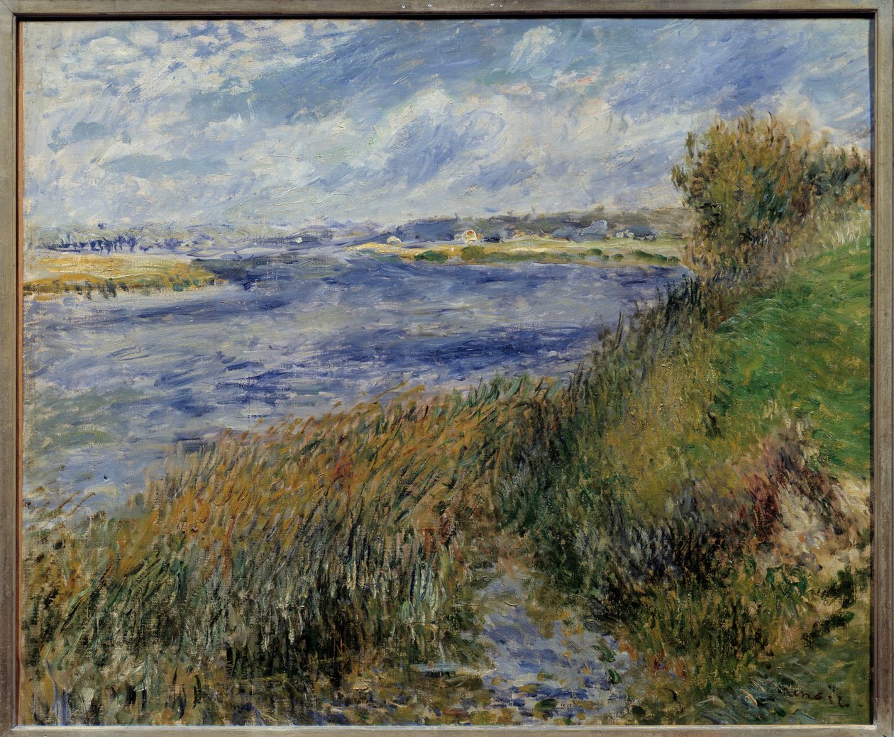 Die Seine bei Champrosay von Pierre Auguste Renoir