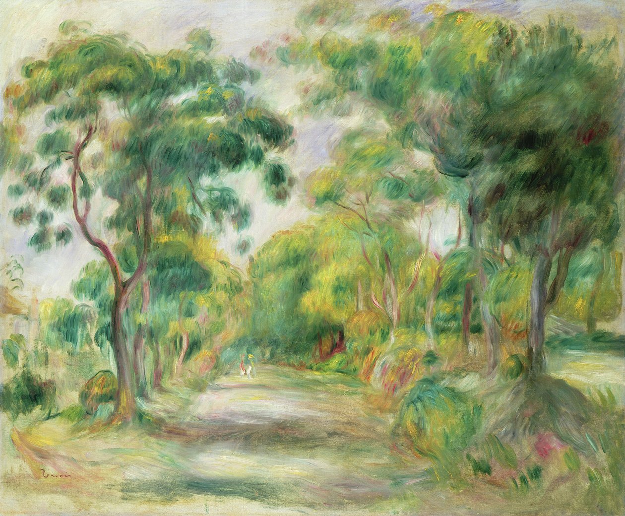 Landschaft des Midi von Pierre Auguste Renoir