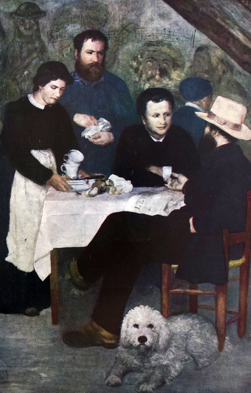 Das Kabarett der Mutter Antony Bourron-Marlotte von Pierre Auguste Renoir