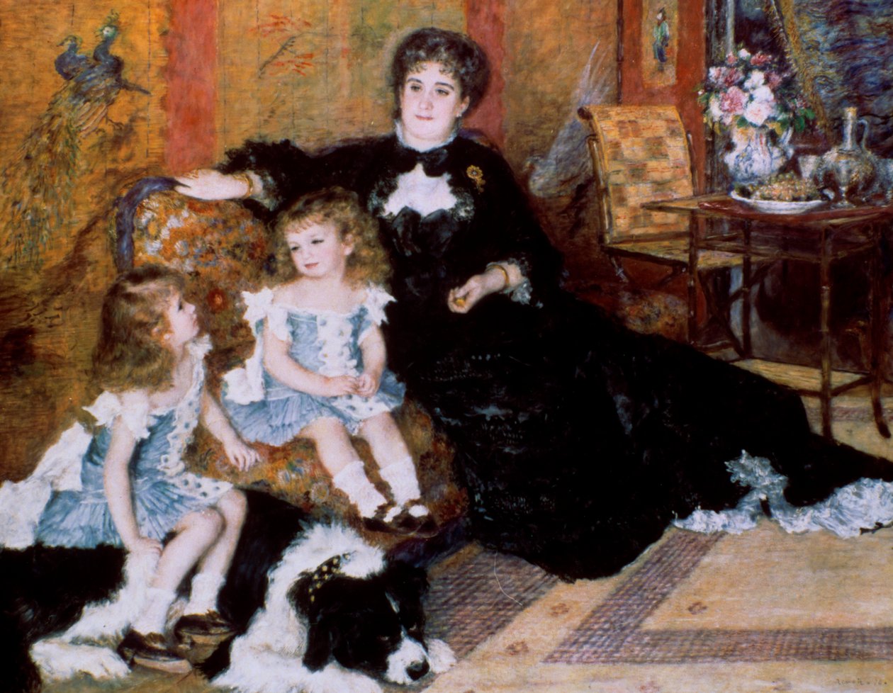 Madame Georges Charpentier und ihre Kinder, 1878 von Pierre Auguste Renoir