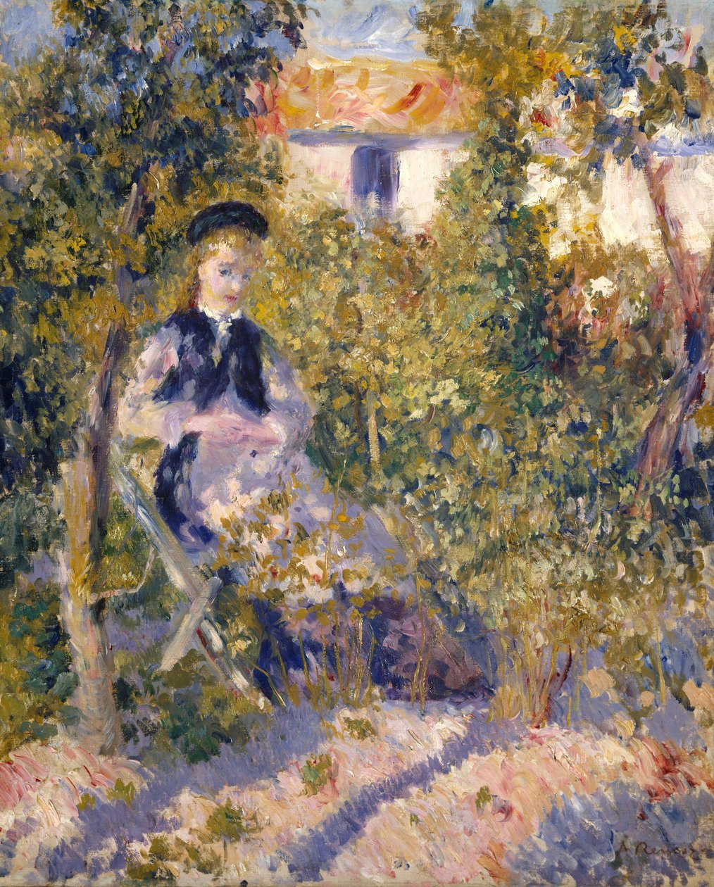 Nini im Garten von Pierre-Auguste Renoir