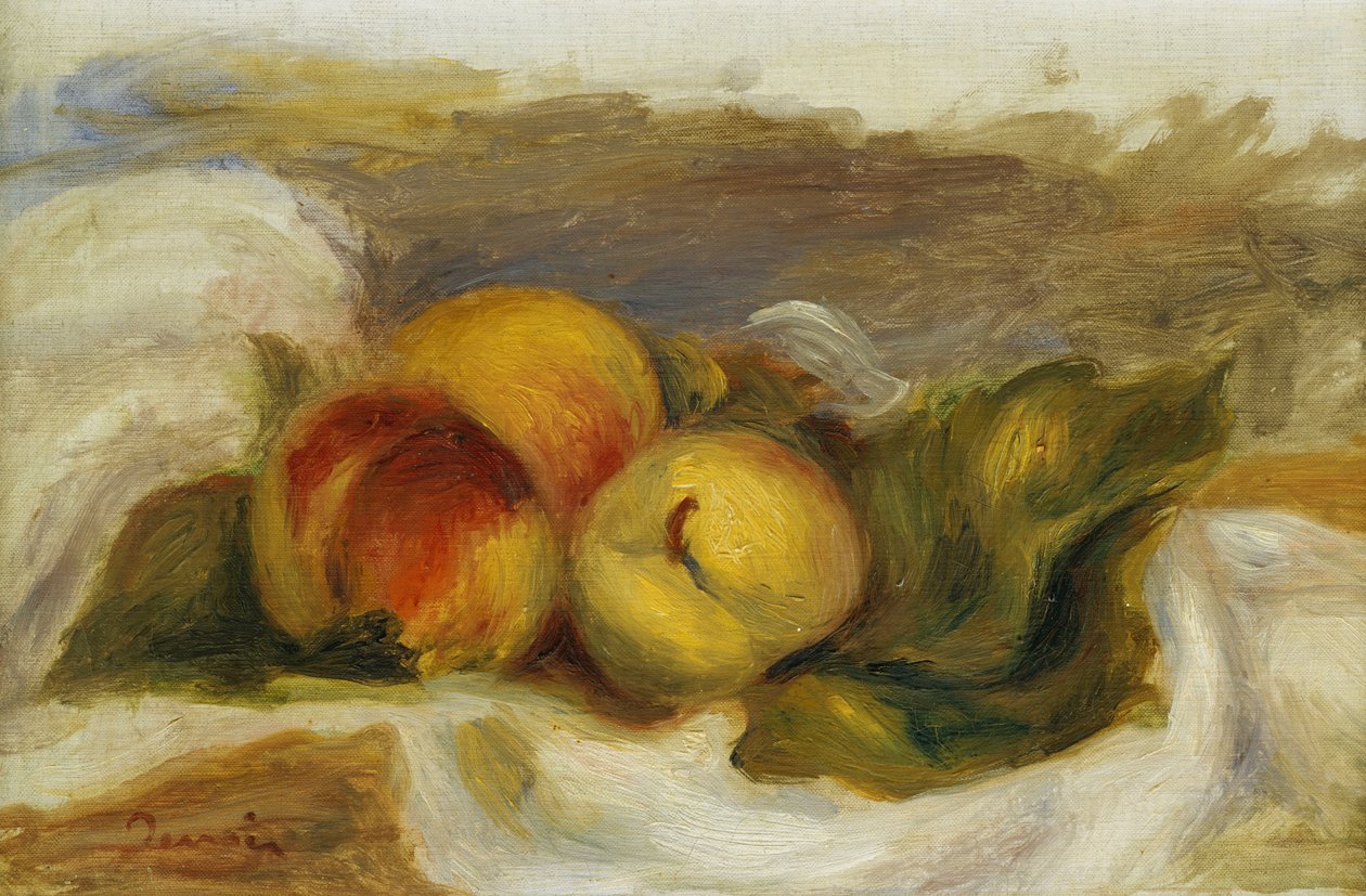 Pfirsiche von Pierre-Auguste Renoir