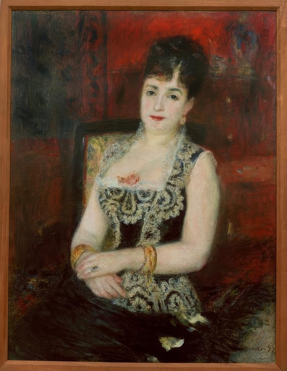 Porträt der Gräfin de Pourtalès von Pierre Auguste Renoir