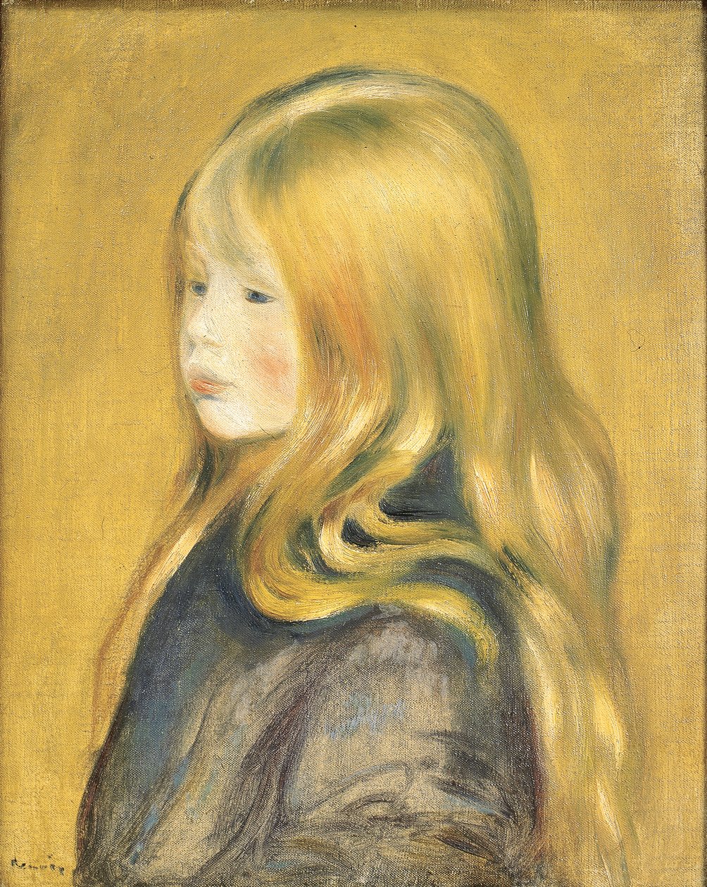 Porträt von Edmond Renoir, Jr., 1888 von Pierre Auguste Renoir