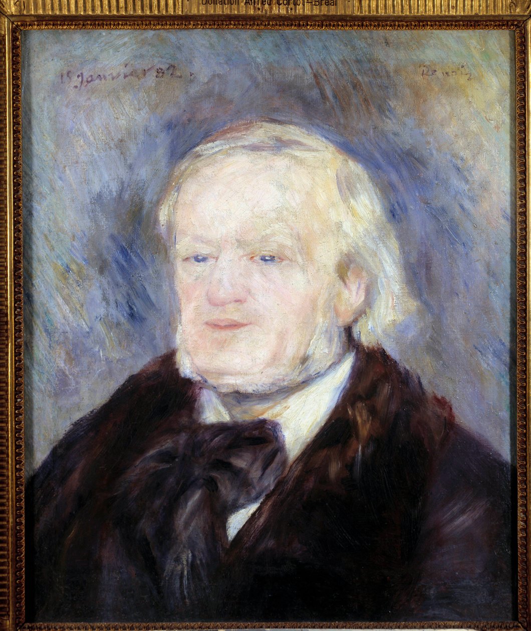 Porträt von Richard Wagner (1813 - 1883) von Pierre Auguste Renoir