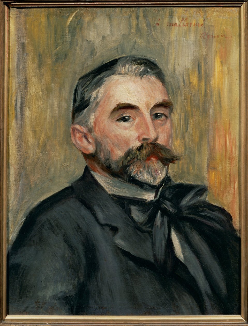 Porträt des Dichters Stéphane Mallarmé von Pierre Auguste Renoir