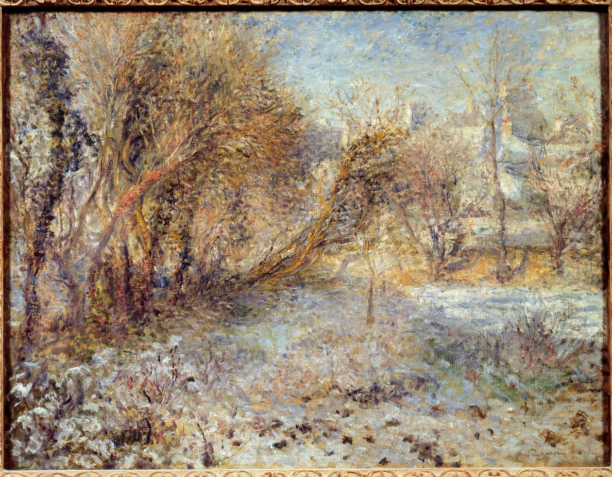 Verschneite Landschaft von Pierre Auguste Renoir