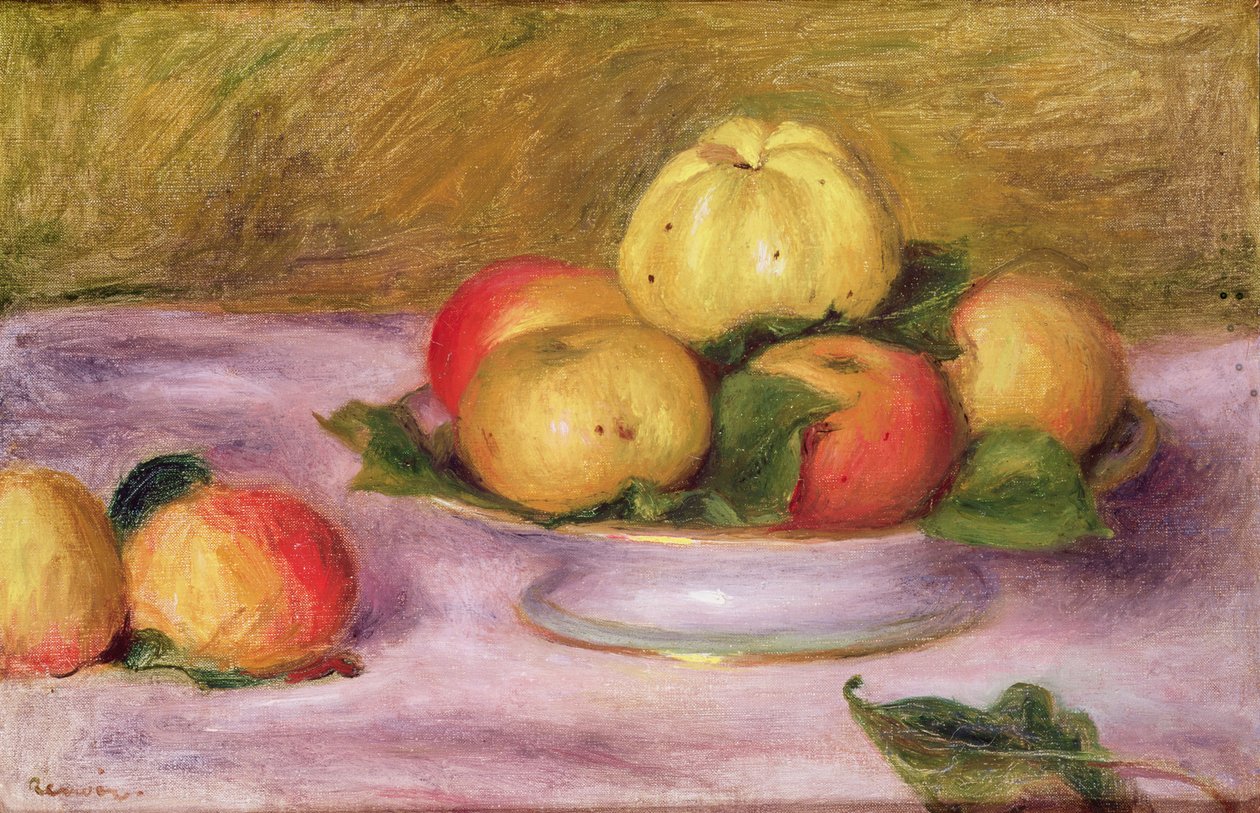 Stillleben mit Äpfeln von Pierre-Auguste Renoir