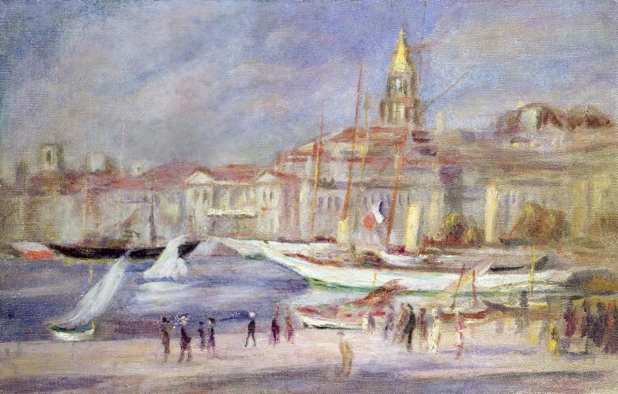 Der alte Hafen von Marseille, ca. 1912 von Pierre Auguste Renoir