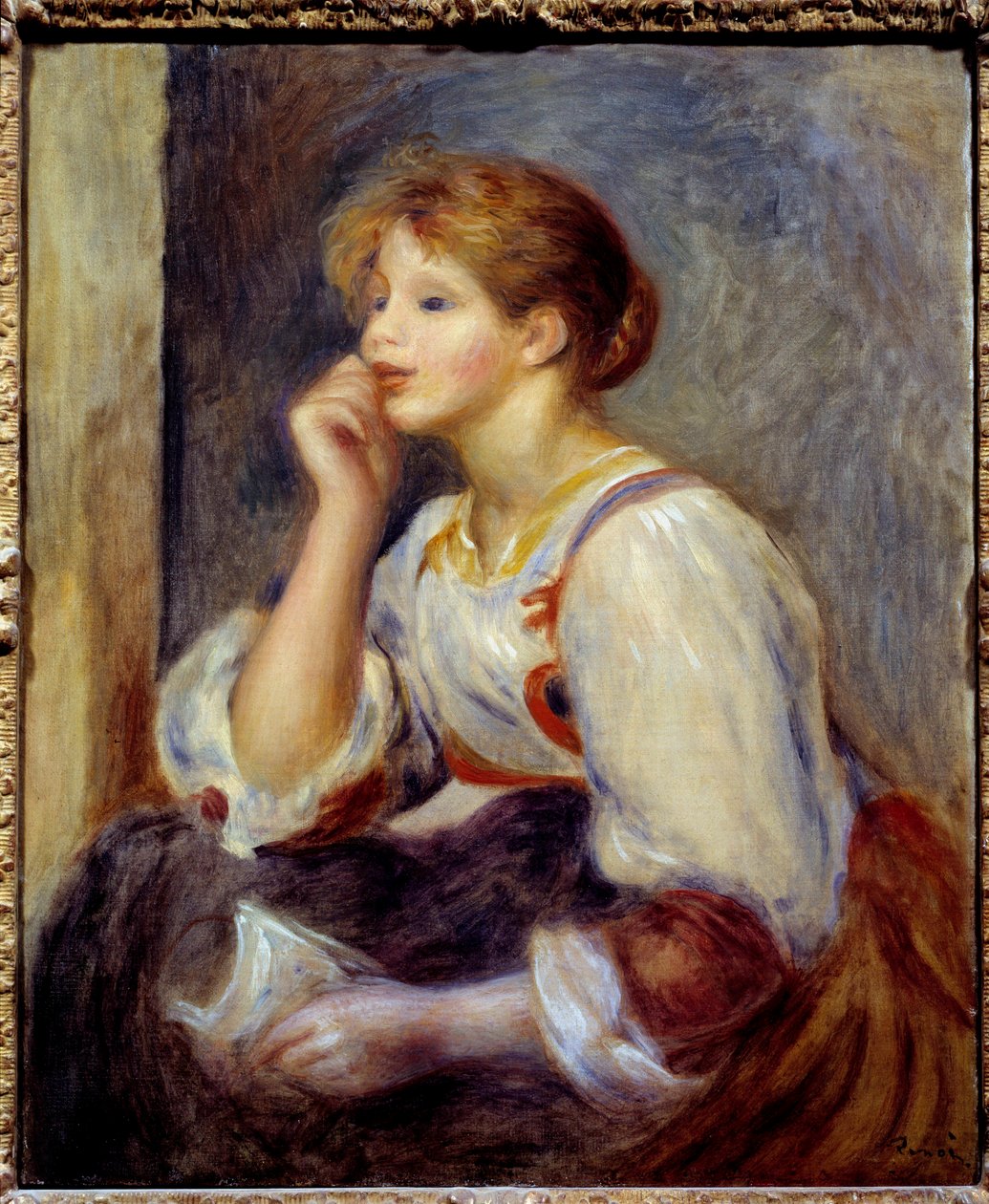 Die Frau mit dem Brief von Pierre Auguste Renoir