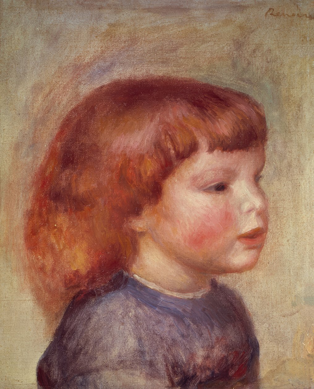 Kinderkopf von Pierre-Auguste Renoir