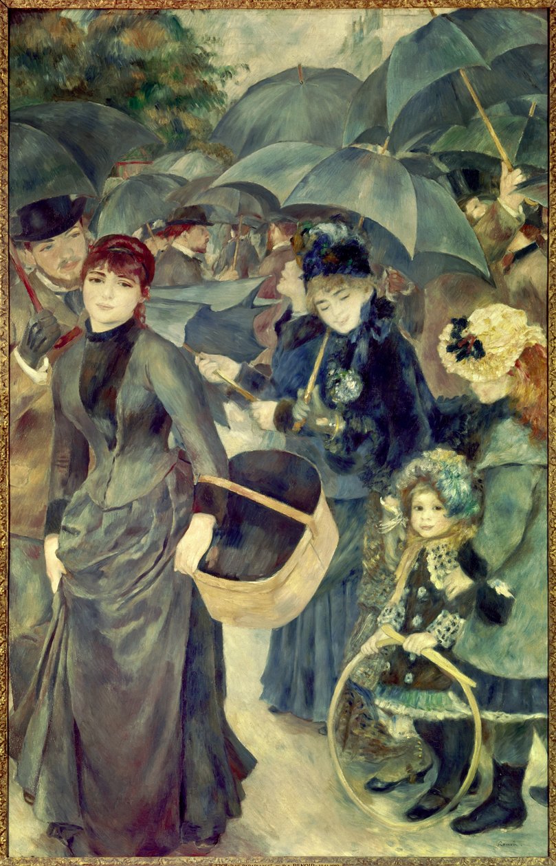Regenschirme von Pierre-Auguste Renoir