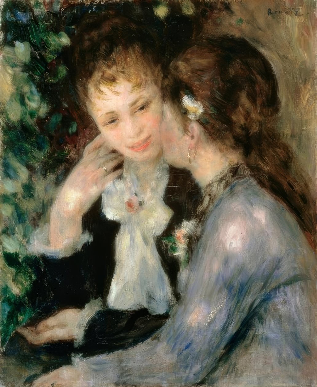 Vertrauliche Gespräche von Pierre Auguste Renoir