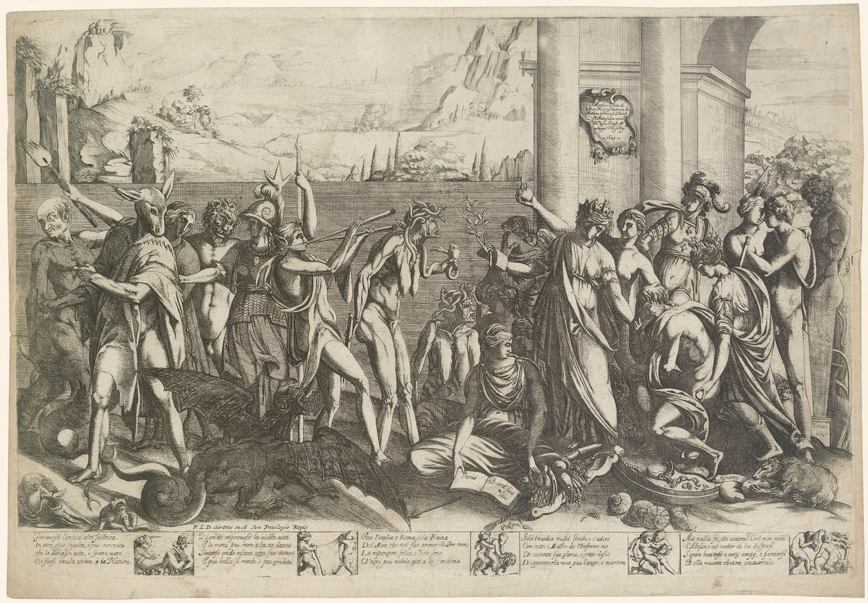 Allegorie auf die Bildhauerei von Pierre Biard the Younger