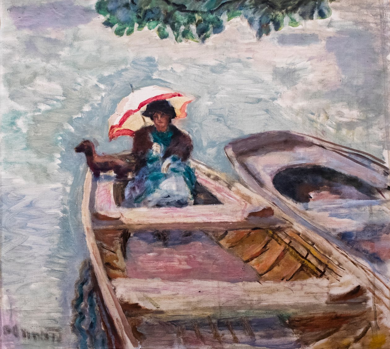 Im Boot von Pierre Bonnard