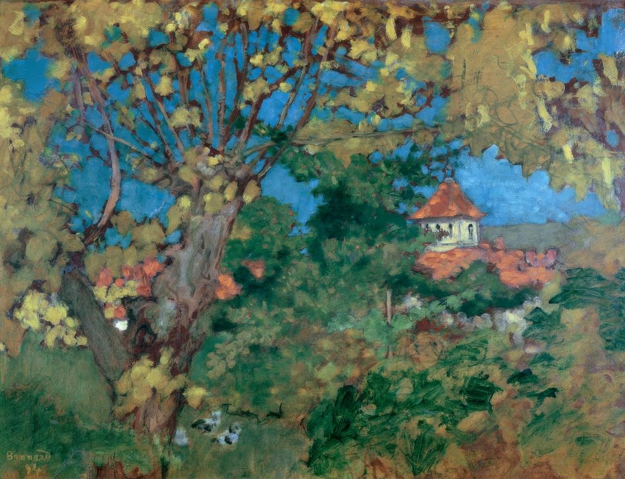 Das Haus von Grand-Lemps von Pierre Bonnard
