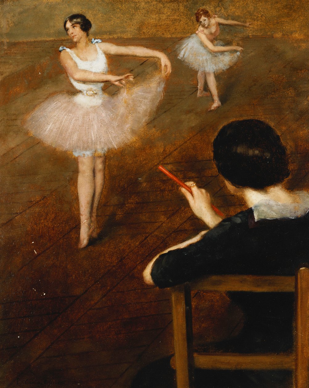 Die Ballettstunde von Pierre Carrier Belleuse