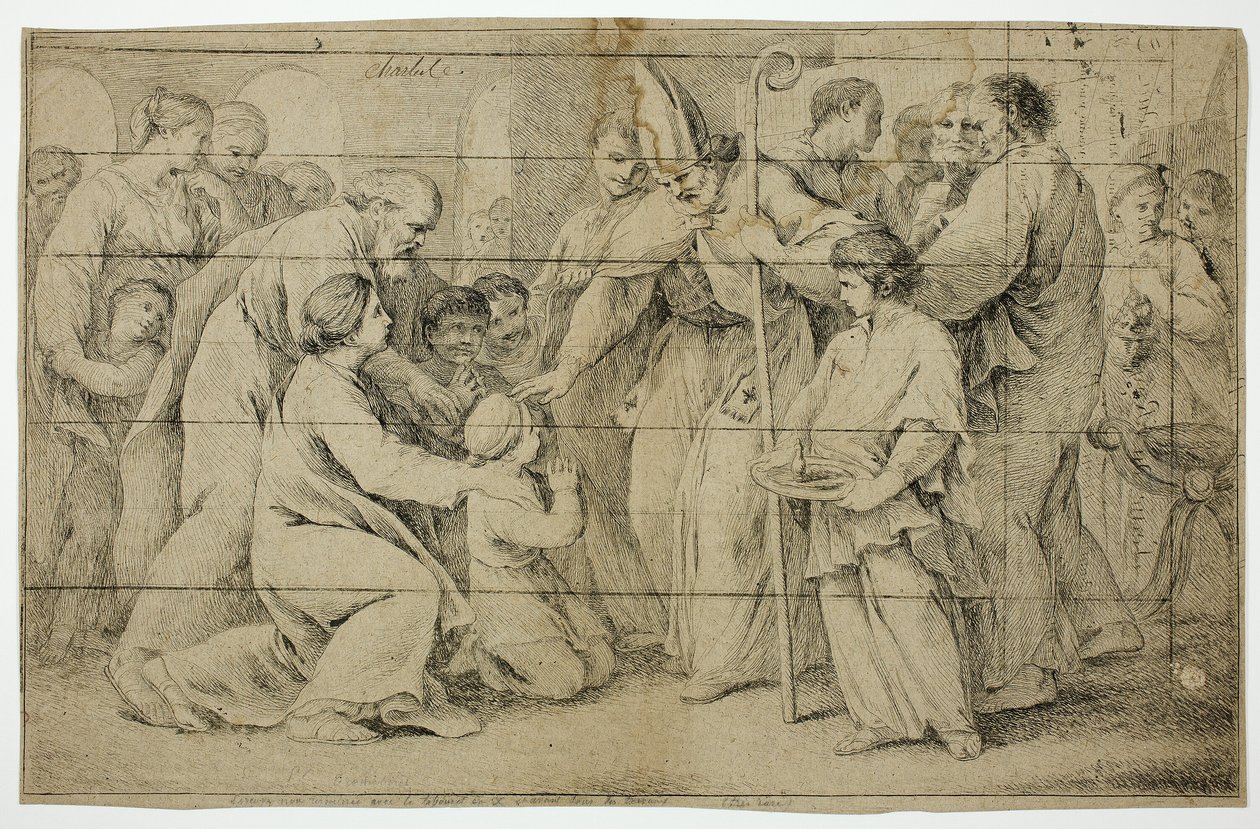 Die Konfirmation von Pierre Charles Tremolieres