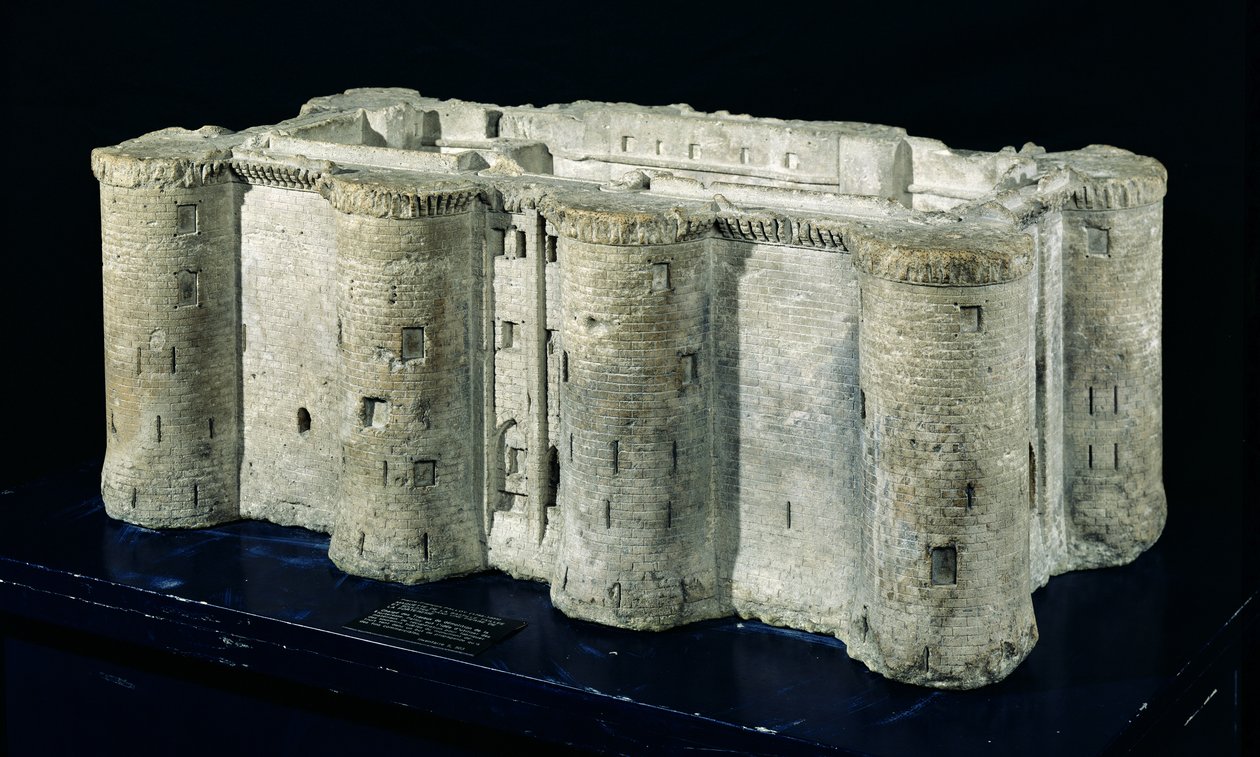 Modell der Bastille aus einem der Steine der Bastille von Pierre Francois Palloy